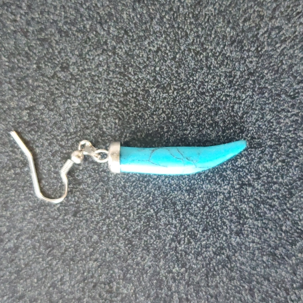 Turquoise earrings. - Picture 8 of 11